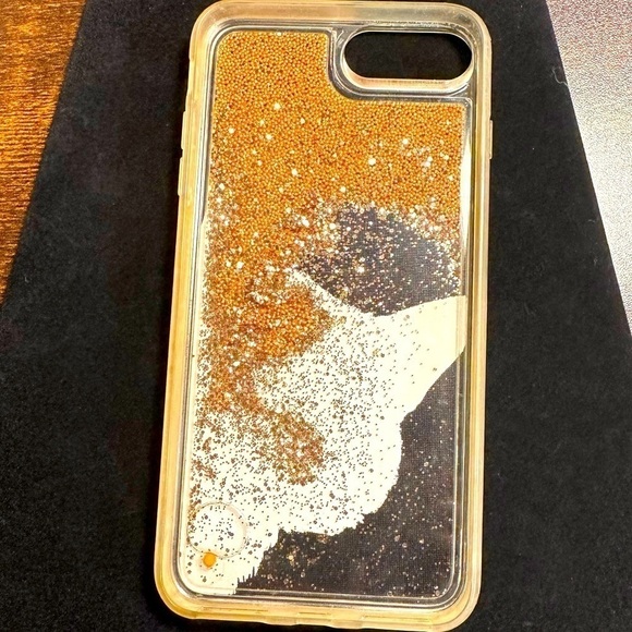 Castify IPhone 8 Plus Cat Phone Case Protector Clear Gold - Picture 3 of 9